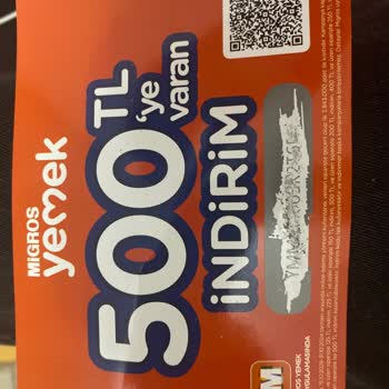 Migros Yemek Çeklerinin Okunamayan Şifre Sorunu