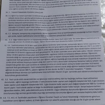 Özel Eğitim Kurumunda İptal Sürecinde Yaşanan Sorunlar