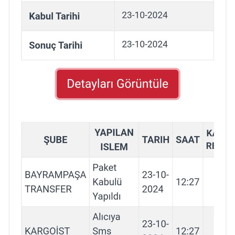 Kargom Bayrampaşa'da Takılı Kaldı: 22 Ekim'den Beri Bekliyorum