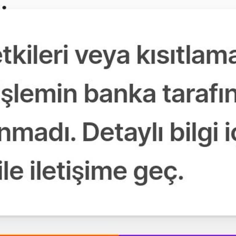 Kredi Kartı Kullanım Kısıtlaması Ve Müşteri Hizmetleri Sorunu
