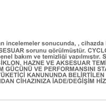 Yanlış Dyson Haznesi Ve Yanıltıcı Servis Süreci Şoku
