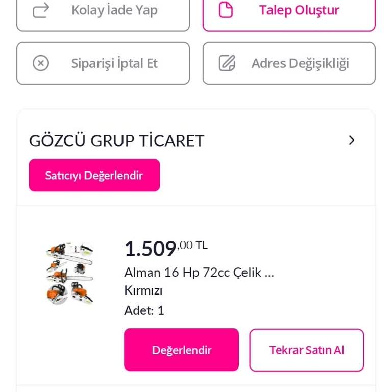 Pazarama'da Geciken Sipariş Ve İptal Sorunu