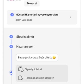 Teslim Edilmeyen Sipariş Ve Çözümsüz Müşteri Hizmetleri