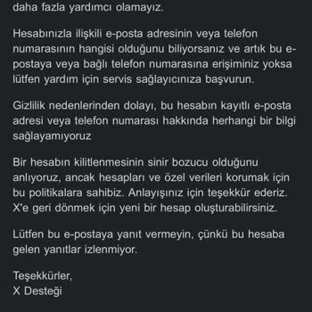 Hesap Güvenliği Ve Erişim Sorunu