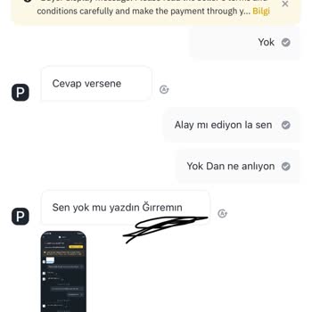 Binance P2P'de Hakaret İçeren Mesajlar Ve Yetersiz Destek