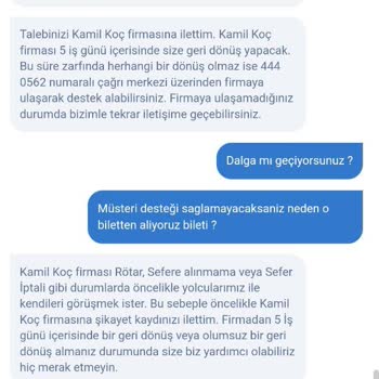 Kamil Koç İle Yolculukta Gecikme Ve Bilgilendirme Eksikliği