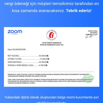 Çekiliş Kazandım, Mağdur Oldum!