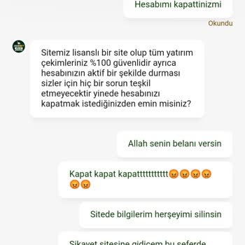 Üyelik İptali Ve Oyun Sorunları