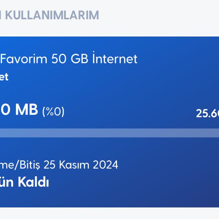 Turkcell'in Şaşırtan İnternet Kullanım Sorunu