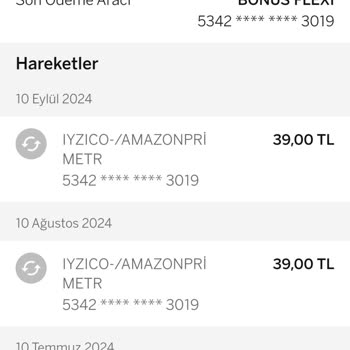 Kullanmadığım Amazon Prime Üyeliği İçin İade Talebi