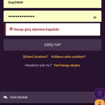 Erişim Engeli Ve Para Kaybı Yaşadım