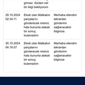 Eksik Parçalar Ve İletişim Sorunları