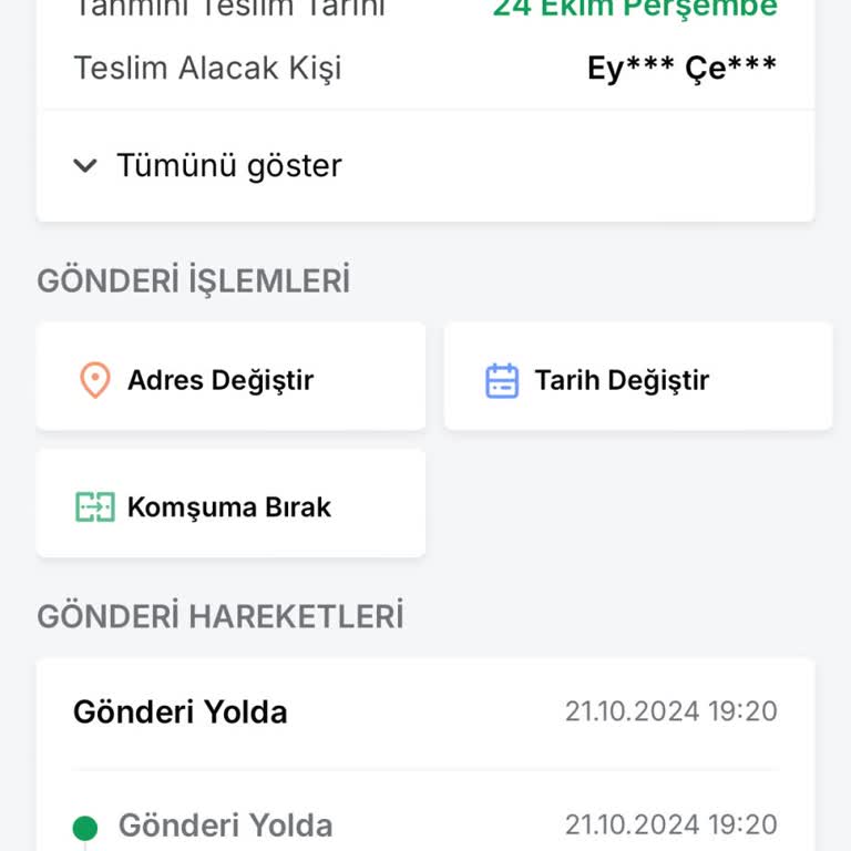 Teslimat Ve Müşteri Hizmetlerinde Büyük Hayal Kırıklığı
