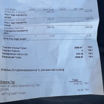 Mavi Jeans Mağazasındaki Değişim Sorunu