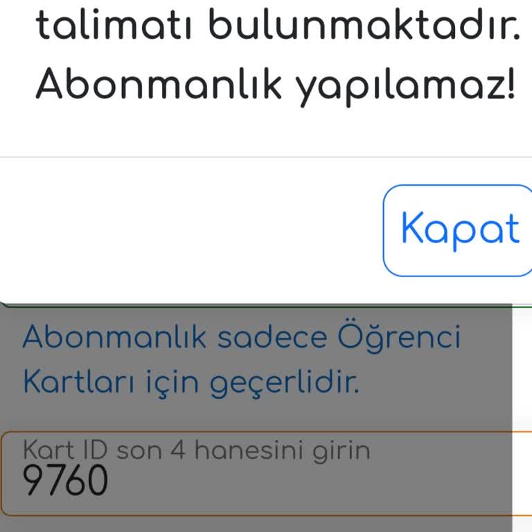 Abonman Yükleme Sorunu Ve İstasyon Mağduriyeti