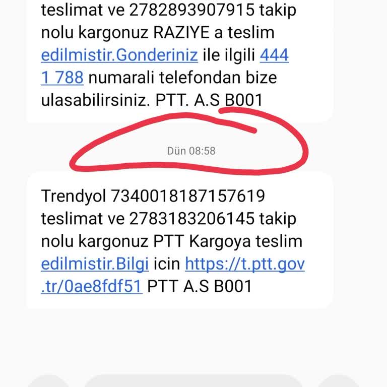 PTT Kargo'nun Hayali Teslimat Sorunu