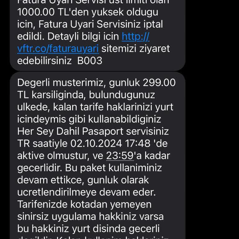Yurt Dışı Seyahatinde Vodafone Pasaport Mağduriyeti