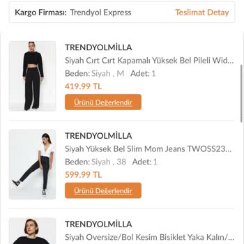 Trendyolmilla'da Kayıp Ürün Ve İlgisiz Müşteri Hizmetleri