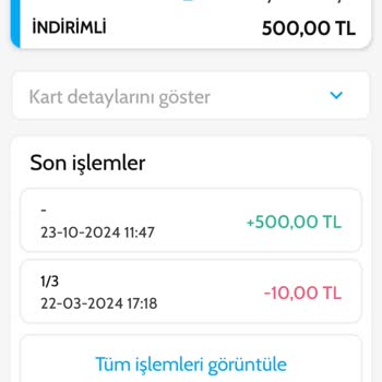 Yanlış Yüklenen Para İadesi Sorunu