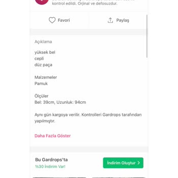 Gardrops Premium'da İade Sorunu