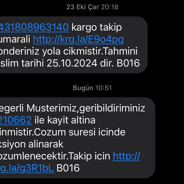 Aras Kargo İzmir Serinkuyu Şubesi İle Sürekli Yaşanan Teslimat Sorunları