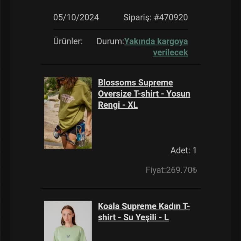 Kargoya Verilmeyen Sipariş Ve İletişim Sorunları