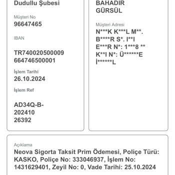Zorunlu Kasko Poliçesi Ve Yetkisiz Para Çekimi Sorunu