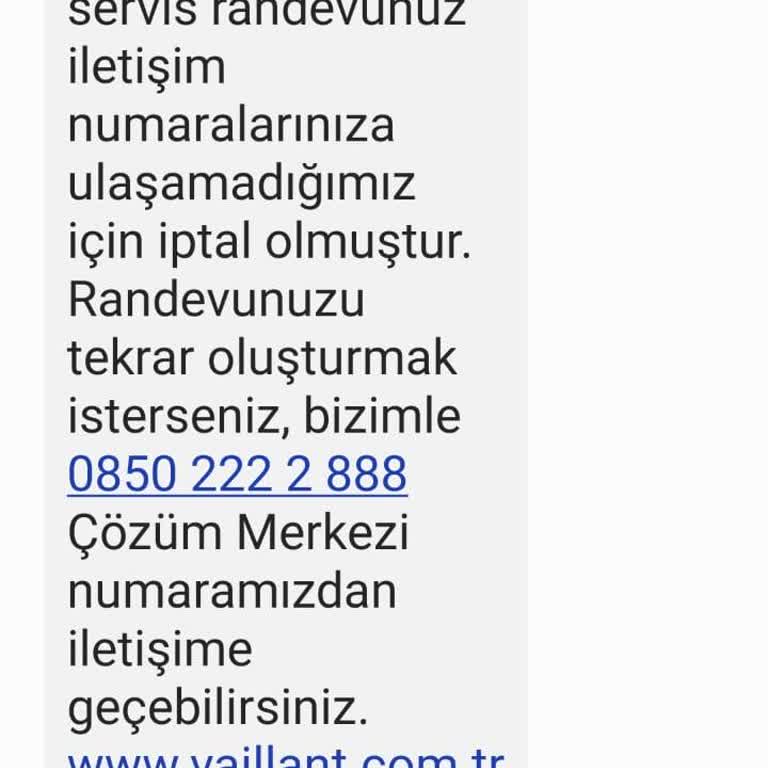 Kombi Bakımında İletişim Ve Hizmet Sorunu