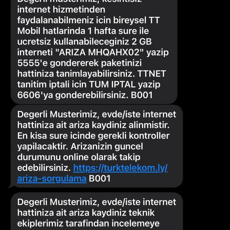 Türk Telekom'da İletişim Eksikliği Ve İnternet Sorunu