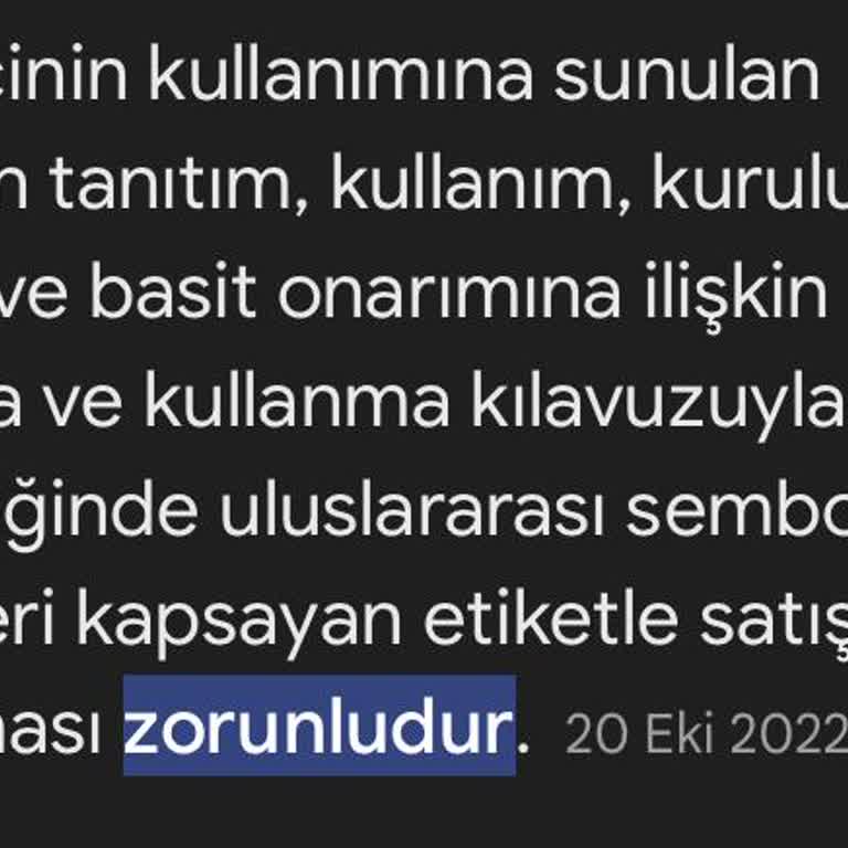 Türkçe Kullanım Kılavuzu Eksikliği Mağduriyeti