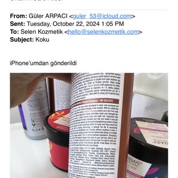 Urban Care Ürününde Kötü Koku Problemi