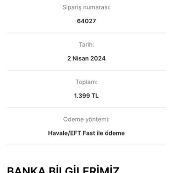 Teslim Edilmeyen Sipariş Ve İletişim Sorunu