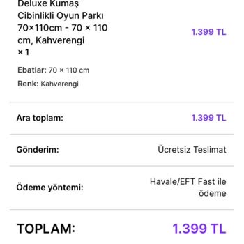 Teslim Edilmeyen Sipariş Ve İletişim Sorunu