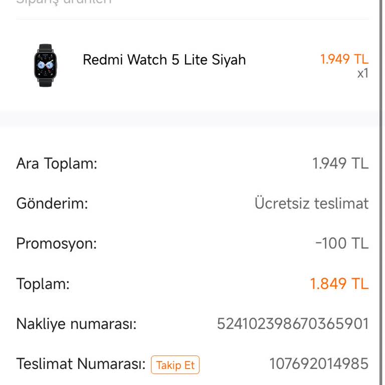 Redmi Watch 5 Lite: Bozuk Ürün Ve İade Sürecindeki Sorunlar