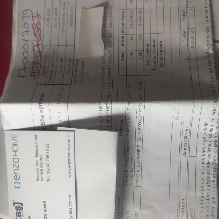 Teslim Edilemeyen Ürünler Ve Mağduriyet