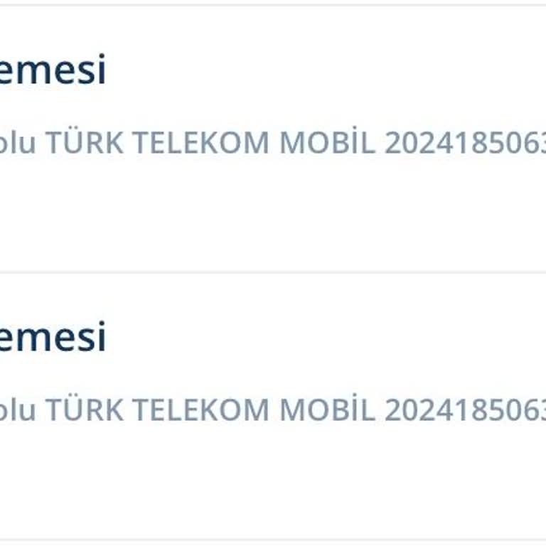Mükerrer Ödeme Sonrası İletişim Sorunu