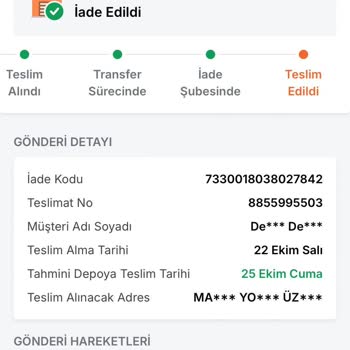 Yanlış İade: Değerli Ürünüm Kayboldu!