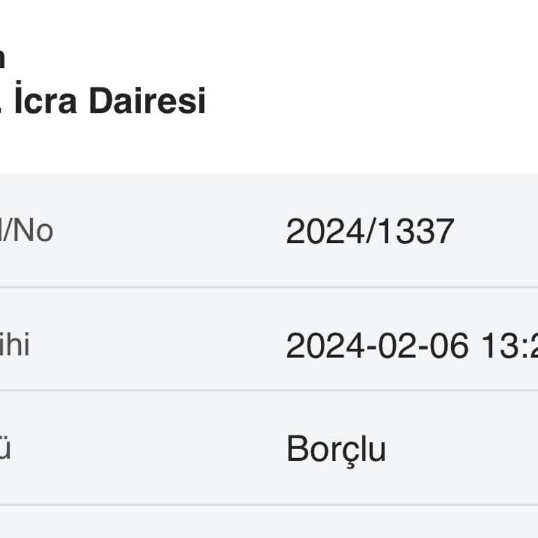 Ödenmiş Borcun İcrada Görünmesi Ve Ulaşılamayan Hukuk Bürosu