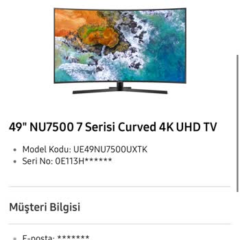 Samsung TV Panel Arızası Ve Stok Sorunu
