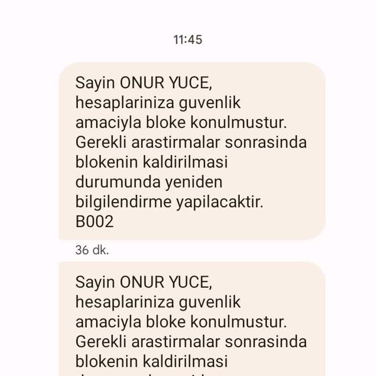 Enpara Hesabıma Bloke Konulması Ve Para Transferi Sorunu