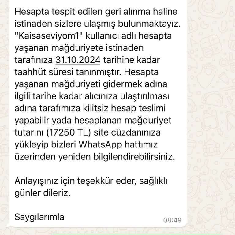 Hesap Satışı Sonrası Mağduriyet Ve Çözüm Arayışı