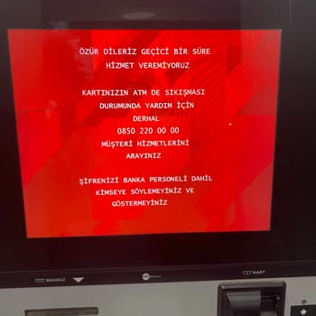 ATM Arızası Nedeniyle Bloke Kalan Para Mağduriyeti