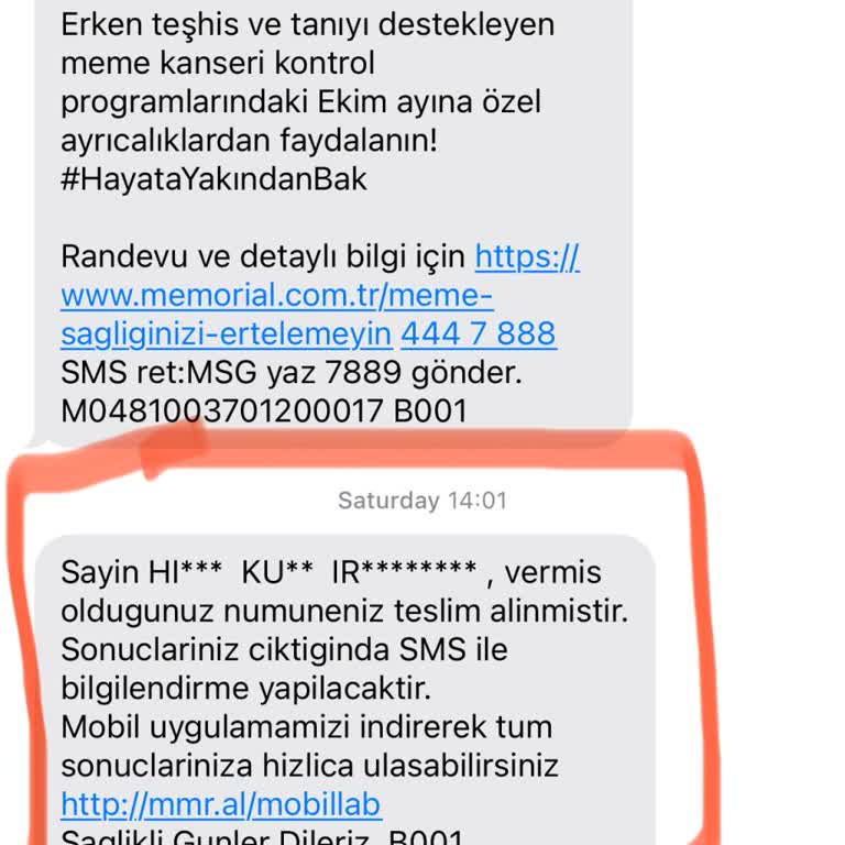 Memorial Hastanesi'nde Geciken Test Sonuçları Ve Yetersiz Bilgilendirme