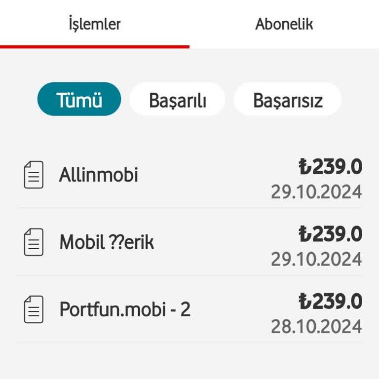 İzinsiz Abonelik Ücretlendirmesi Sorunu