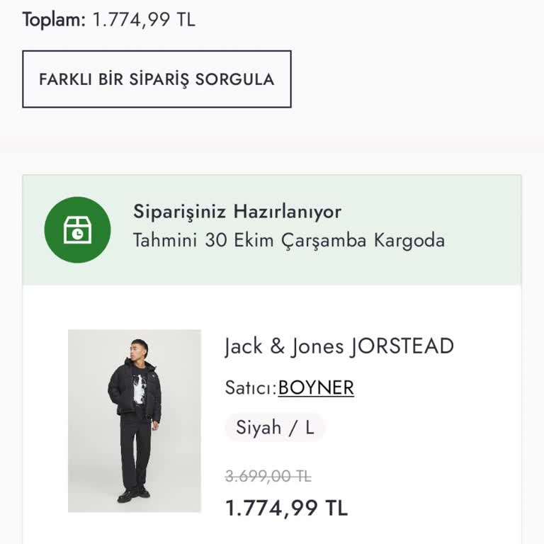 Boyner Siparişinde Kargo Gecikmesi Ve Bilgilendirme Eksikliği