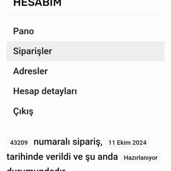 Sipariş Gecikmesi Ve İletişim Sorunları