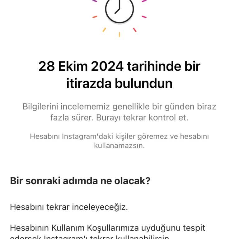 Instagram Hesabım Aniden Kapandı: Mağduriyetimin Giderilmesini Bekliyorum!