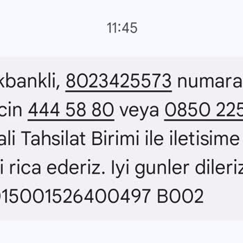 Yapılandırma Sonrası Ekstra Faiz Ve Ulaşılamayan Müşteri Hizmetleri