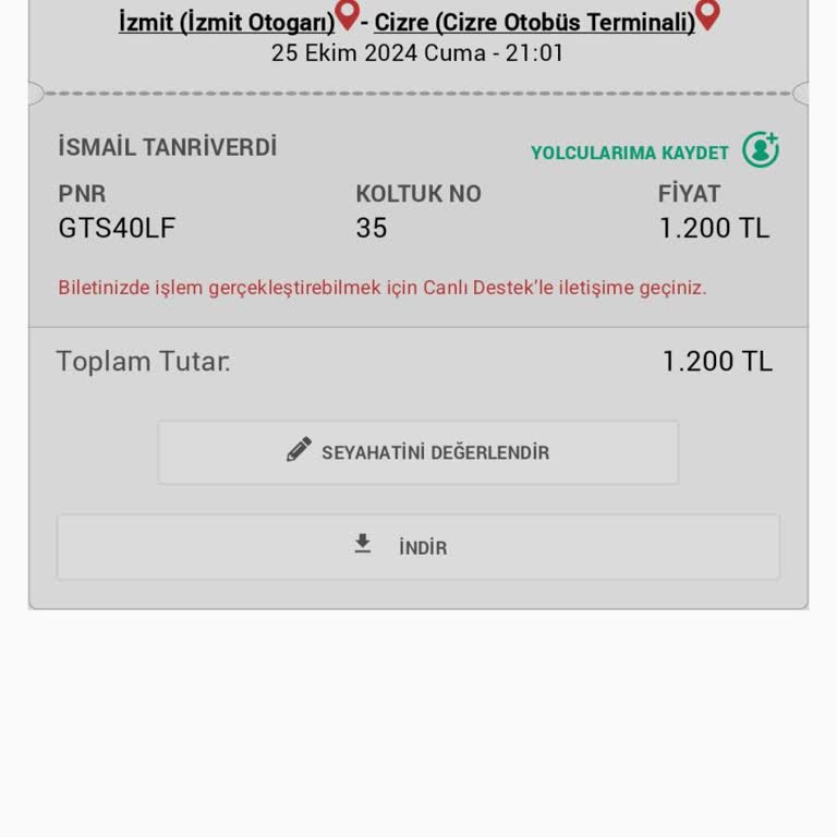 Otobüs Gecikmesi Ve Güvenlik Sorunu