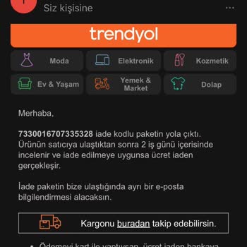Trendyol İade Sürecinde Kaybolan Ürün Sorunu